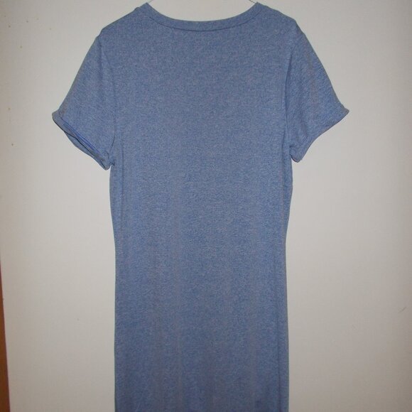 NWOT Essentials blue twist front dress XL - Picture 2 of 3